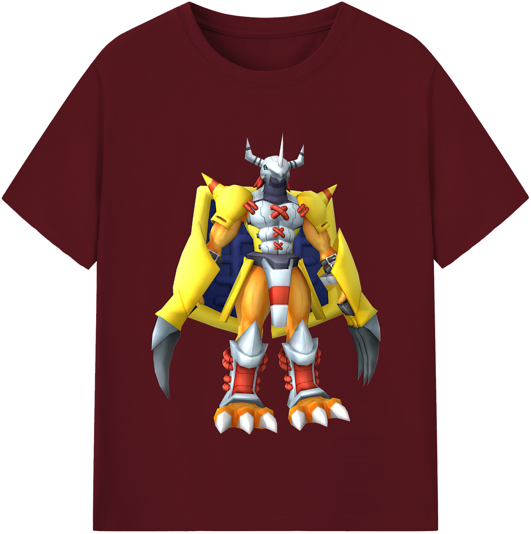 （画像用） Digimon デジタルモンスター/デジモン 綿100％半袖Tシャツ（フロントプリント）